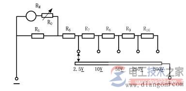 直流电压测量电路工作原理
