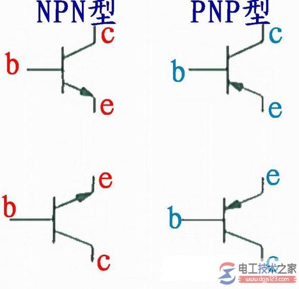 数字万用表测量三极管