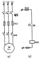 三相笼型异步电动机的二种起动控制线路2