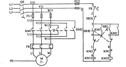 三相笼型异步电动机的正反转控制线路4