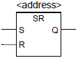 <a href=/plc/ target=_blank class=infotextkey>plc</a> SR复位优先型SR双稳态触发器指令用法举例