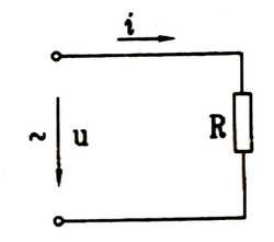 交流电纯电阻电路图