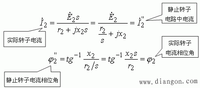 三相感应电动机的电压方程及相量图