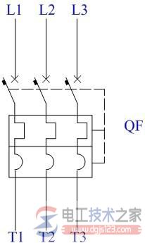 低压断路器实物图与电气符号说明