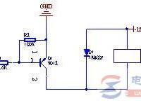 晶体管驱动继电器的方式
