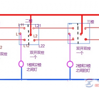 三控开关的原理，双联三控开关接线图