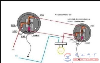 老式拉线拉绳开关怎么接线，实物接线图送给你