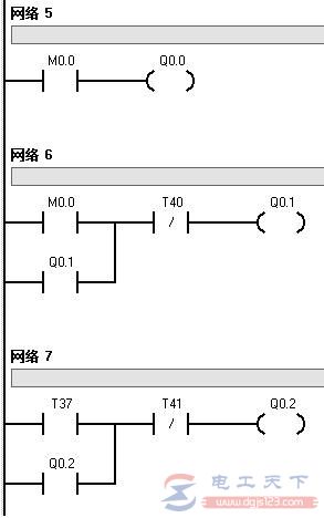 西门子plc多级皮带控制程序的例子