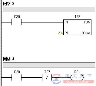 西门子plc产品数量检测控制程序的例子