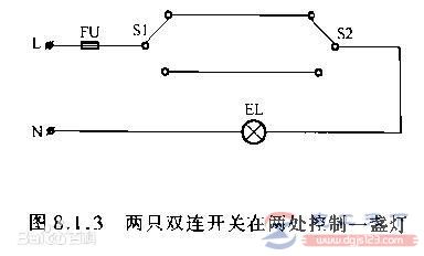 家庭双控开关的接线图大全