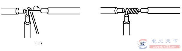 单股铜芯导线的三种连接方法
