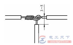 单股铜芯导线的三种连接方法