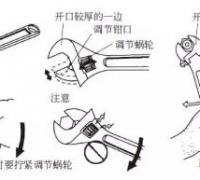 活动扳手的用法图解，活动扳手这么用才正确