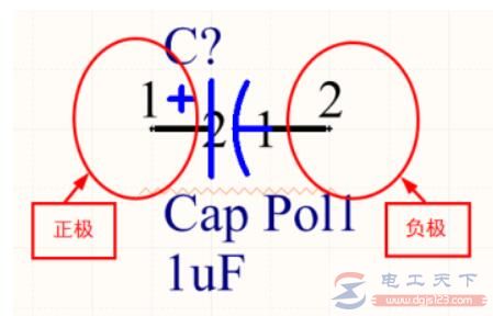 钽电容正负极性怎么判断，看横线与腿长短来区分