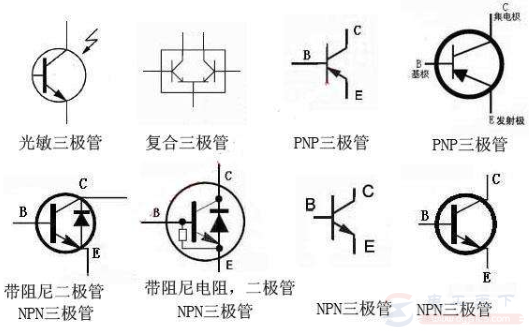 三极管的分类，三极管的常见类型