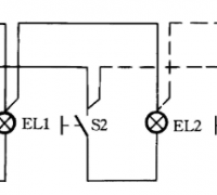 二只单联开关控制二盏灯的接线方法