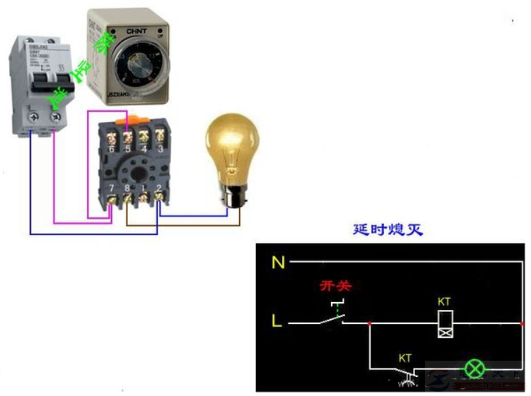 一文看懂时间继电器怎么接线