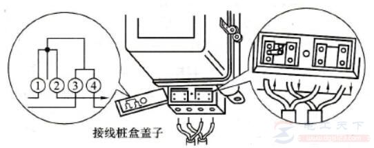 一只单相电能表的接线方法