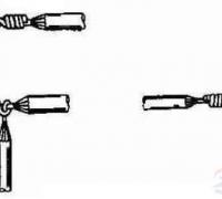 7股铜芯导线的直线衔接与T形分支衔接方法