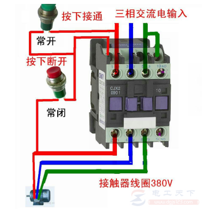 交流接触器电线松动的几种危害