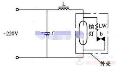 高压钠灯是什么灯，高压钠灯的接线电路图什么样