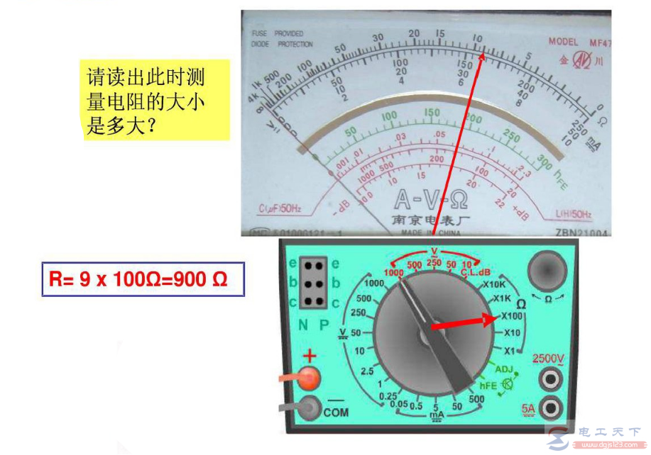 用好指针式万用表并不难，测电阻与测电压不求人