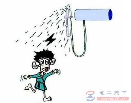 用热水器洗澡怎么防触电，正确安装PE保护线是关键