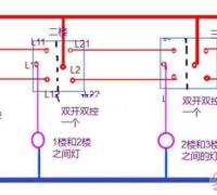 一文看懂一灯三控开关的接线图，三控开关怎么接线的实例教程