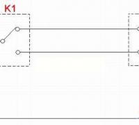 一例双控开关的线路图，附双控开关电路原理图说明