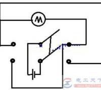 二例双刀双掷开关的接线图