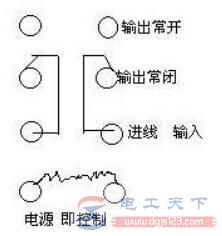 8脚dc24v继电器接线示意图，8脚继电器接线原理图