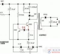 一例手机充电器的电路图，车载与万能手机充电器电路图