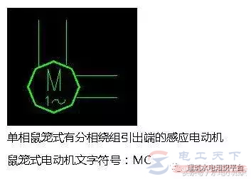 电气图纸设计之电机发电机电气图形符号(2)