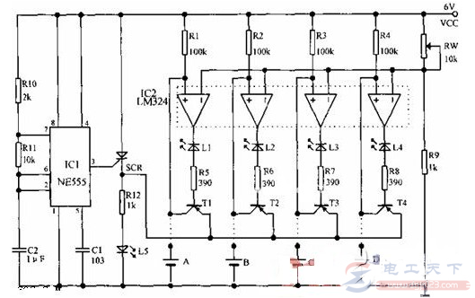 4款脉冲充电器电路图的原理图解