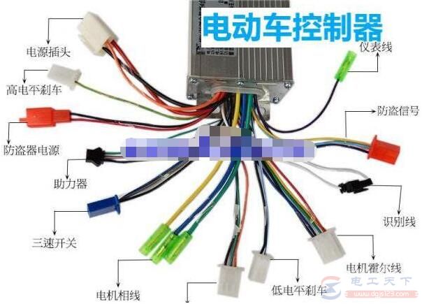 电动车控制器有多根线什么原因