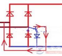 半波整流电路二极管接反有什么后果