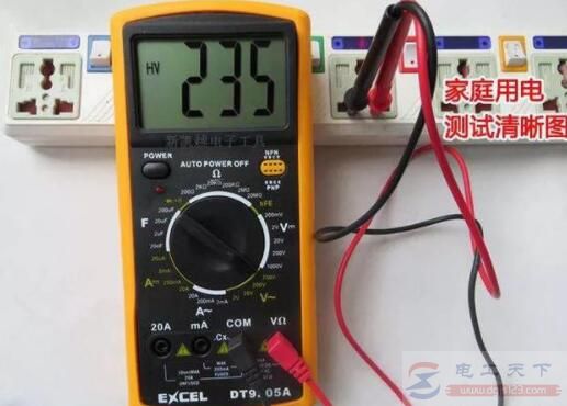 怎么用数字万用表测量带电电路的通断