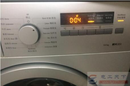 洗衣机故障码e18是什么意思？