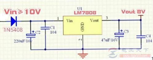 一些常用的直流降壓電路圖