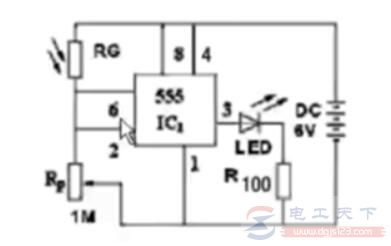 电路实例：NE555延时电路与NE555光控电路