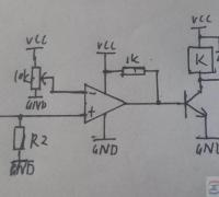 Ne555接12v通电延时几十秒让继电器吸合的电路图