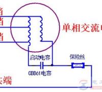 单相电机启动电容有什么作用