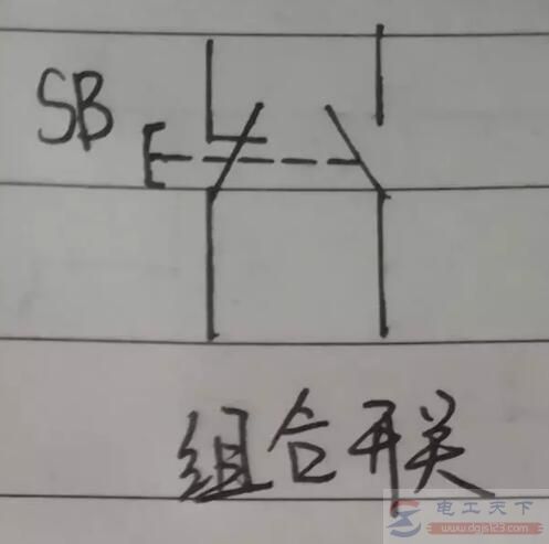 按钮开关的内部结构图解