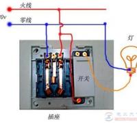 五孔插座怎么接线，五孔插座接线方法图解