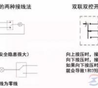 常见按钮开关的接线问题