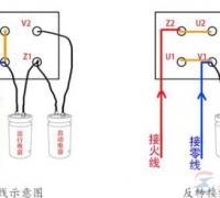 不同功率的单相电机的接线方法