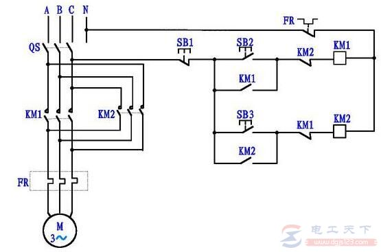 一文看懂电机正反转电路的接线图