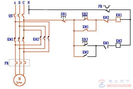 一文看懂电机正反转电路的接线图