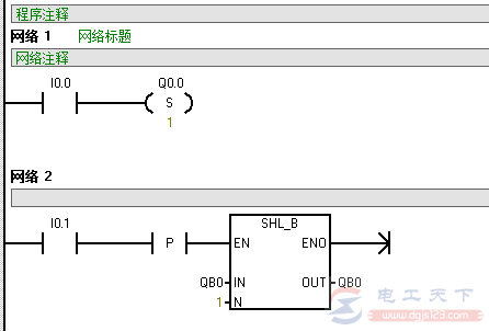 西门子S7-200系列PLC移位指令入门教程