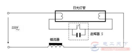 怎么正确连接使用荧光灯